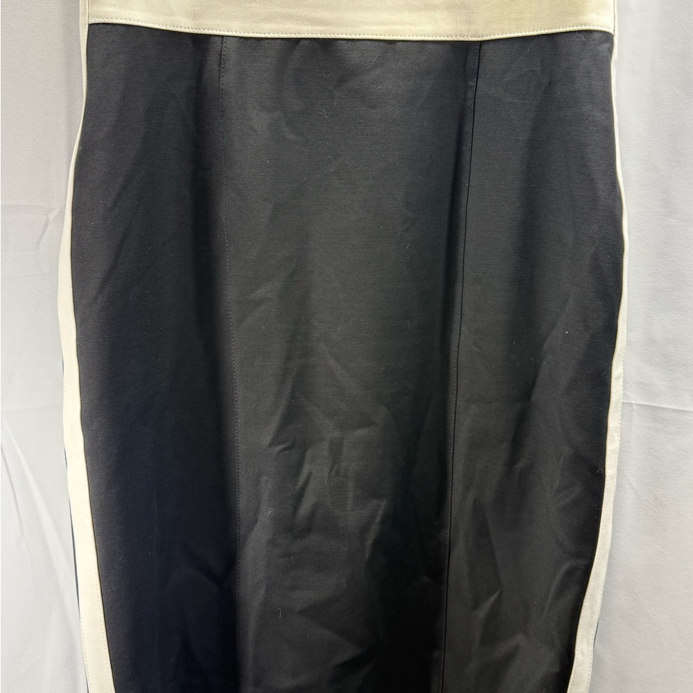 White House Black Market Sleeveless Black and White Dress Size 8 - Picture 2 of 7